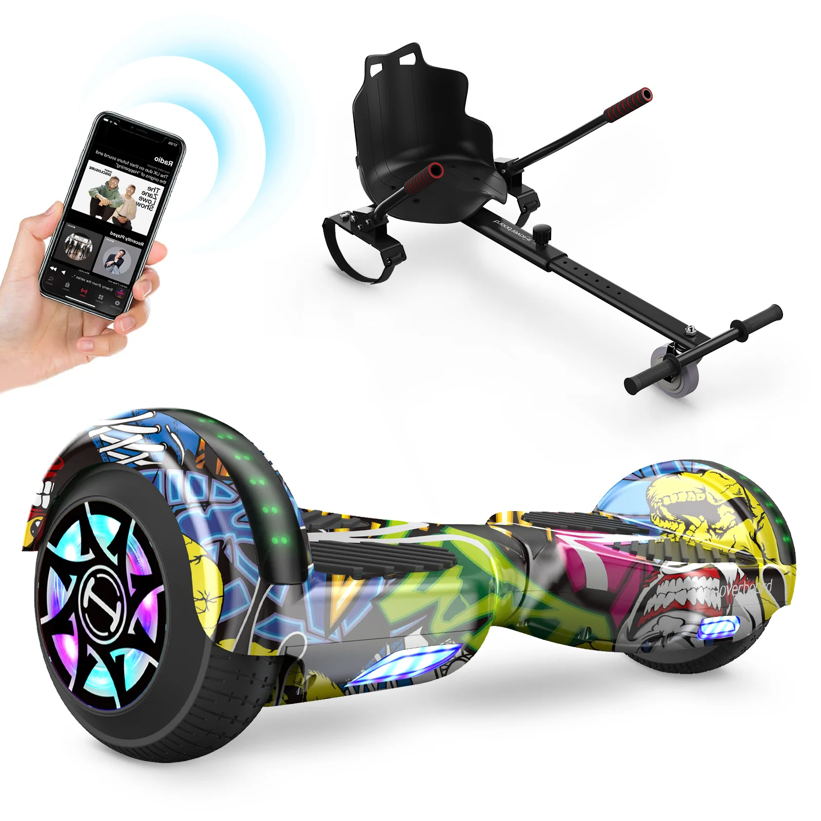 iHoverboard H2 Bluetooth Hoverboard 6.5" - Image 12