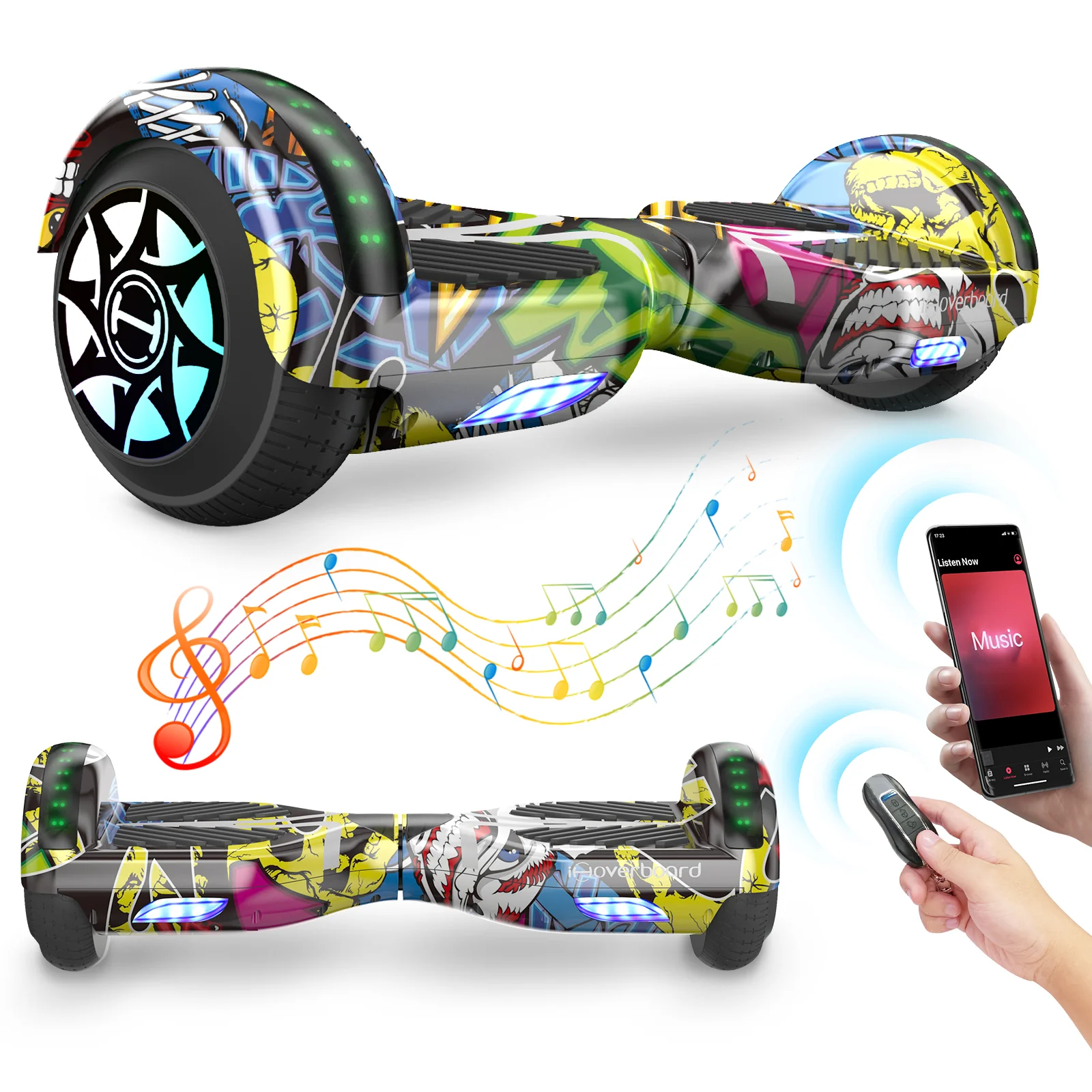 iHoverboard H2 Bluetooth Hoverboard 6.5" - Image 13