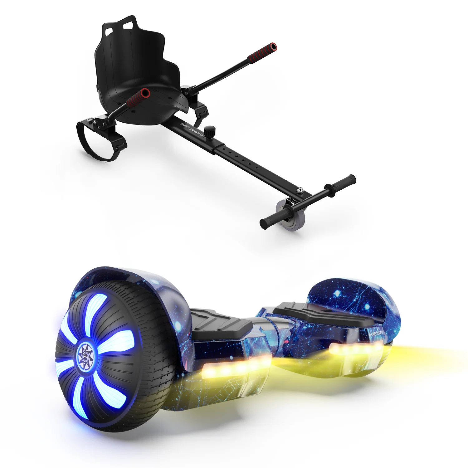 H1 Self Balancing Hoverboard with Bluetooth Music and LED Lights - Multiple Colors - Image 15