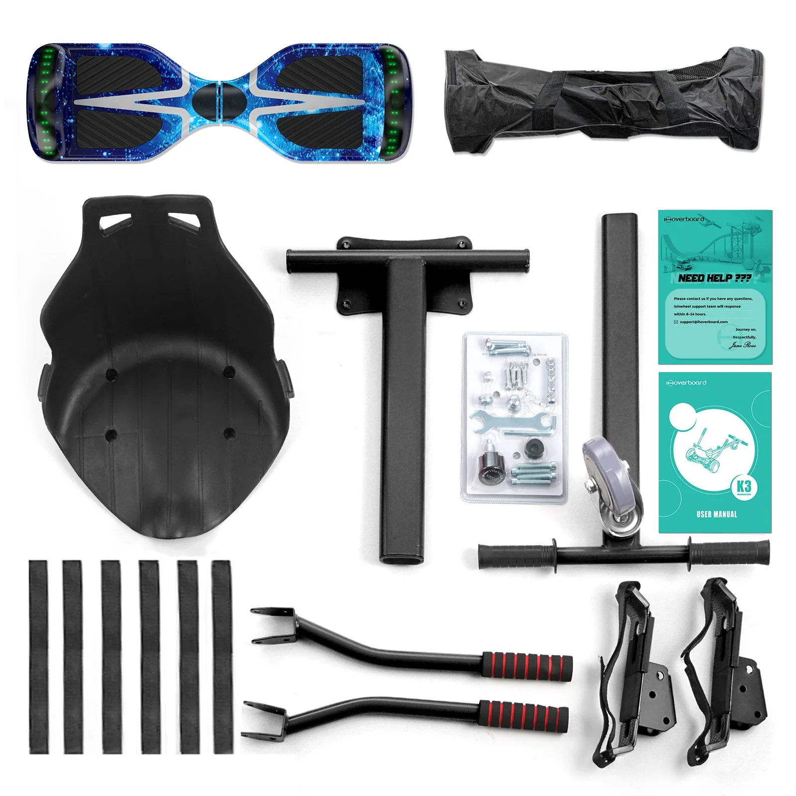 K3 Hoverboard Go Kart(NOT compatible with H1 Hoverboard) - Image 10