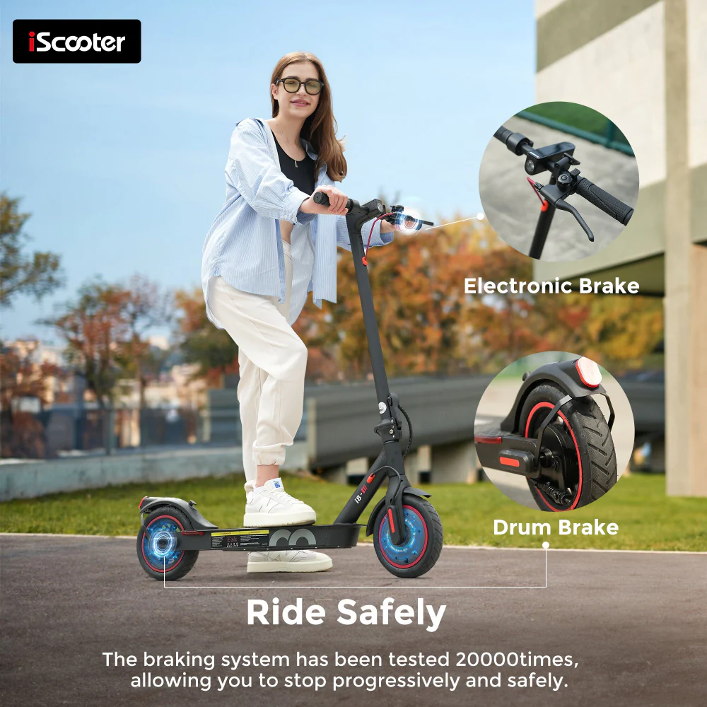 iScooter i8 Electric Scooter - Image 9