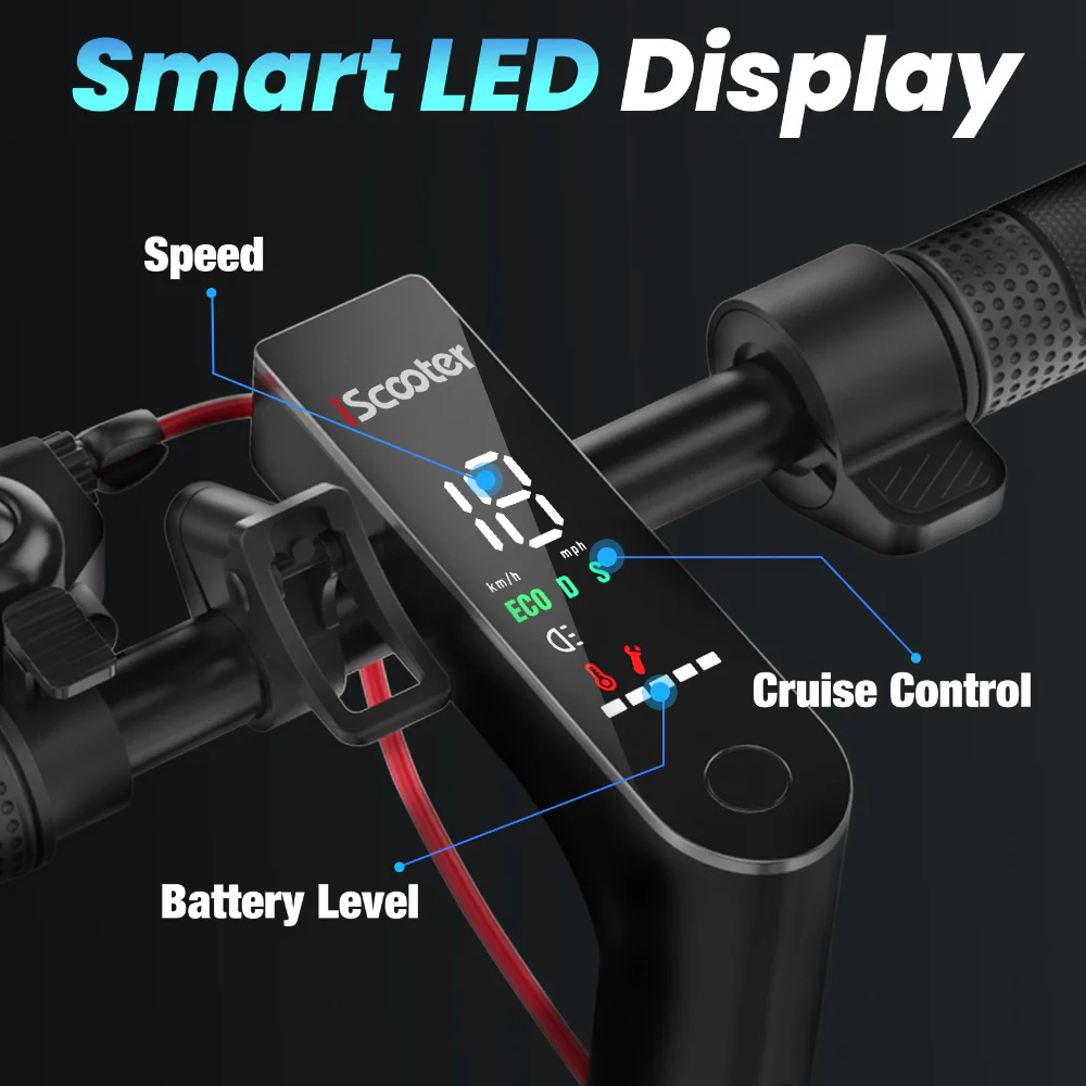 iScooter i8 Electric Scooter - Image 5