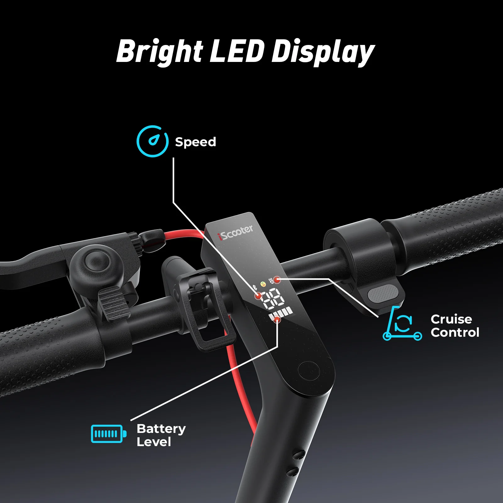 iScooter i9 Commuter Electric Scooter - Image 5
