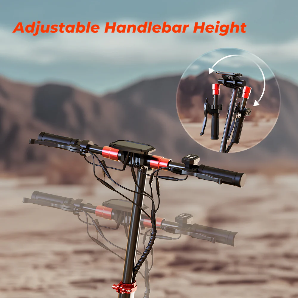 iScooter iX-Series 1200W Off Road Electric Scooter - Image 9