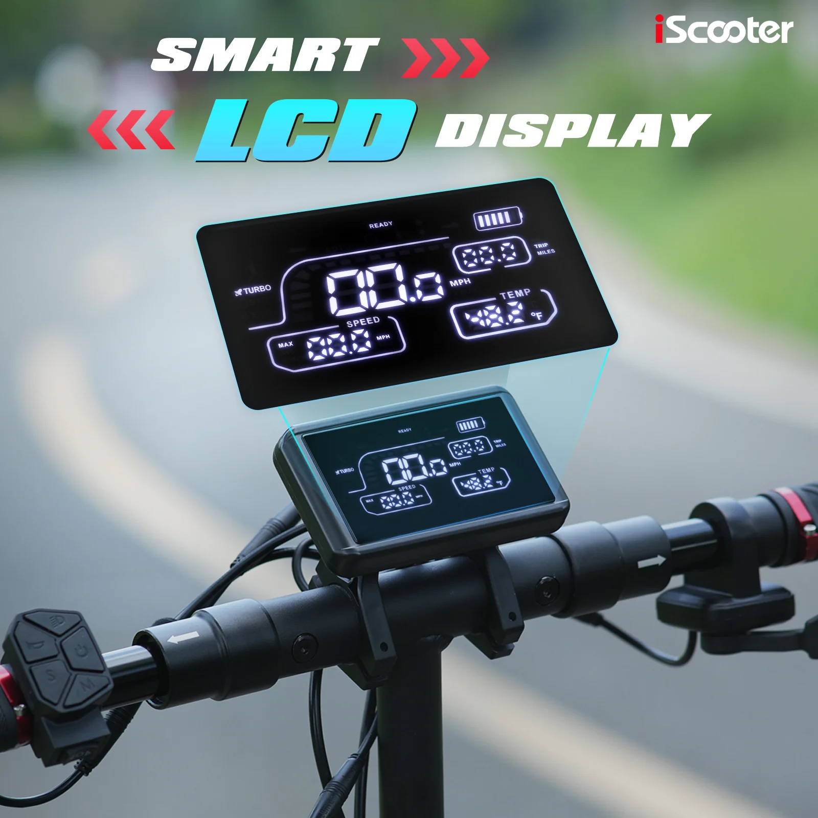 iScooter iX3 800W Off Road Electric Scooter - Image 6