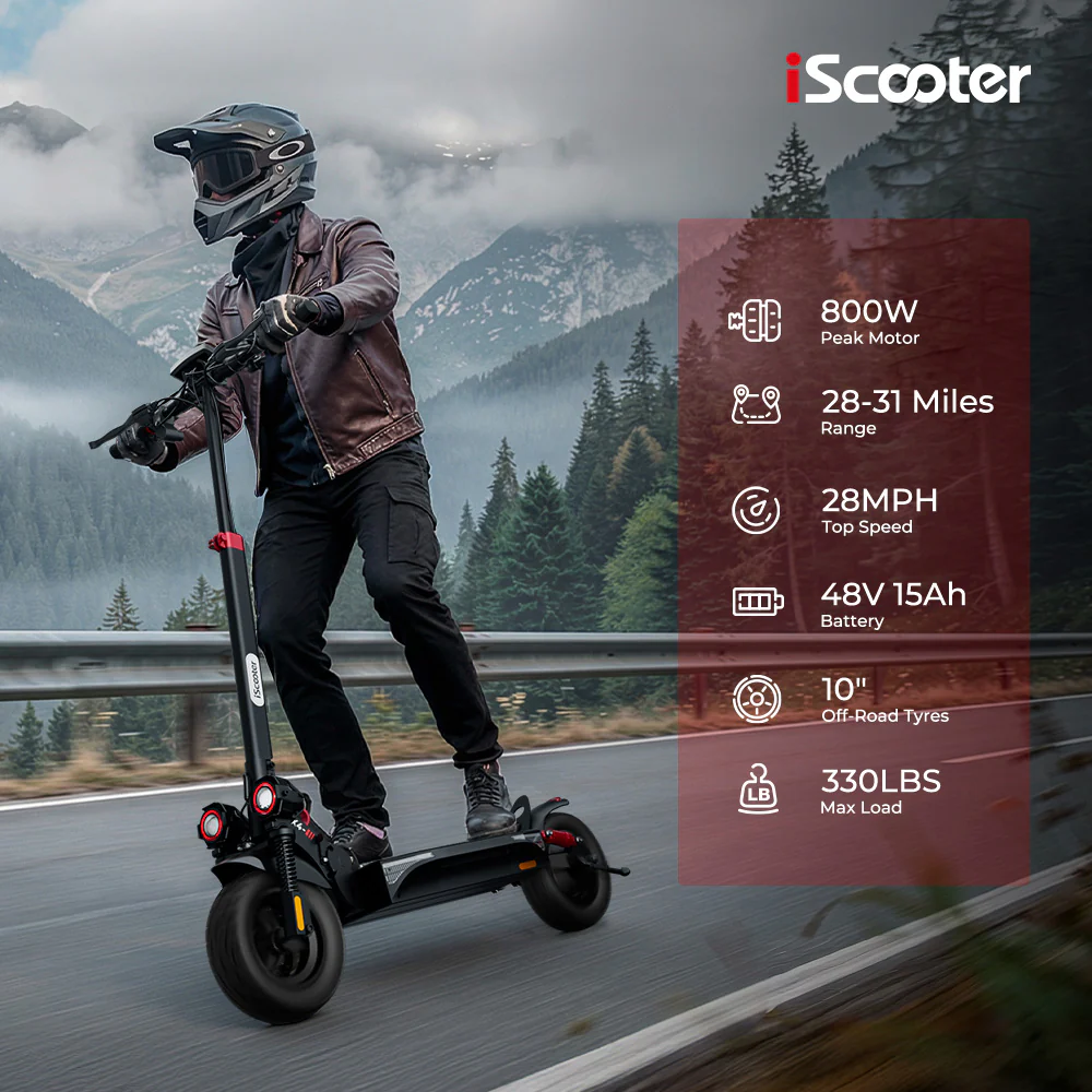 iScooter iX4/iX5 Off Road Electric Scooter with APP Control - Image 19