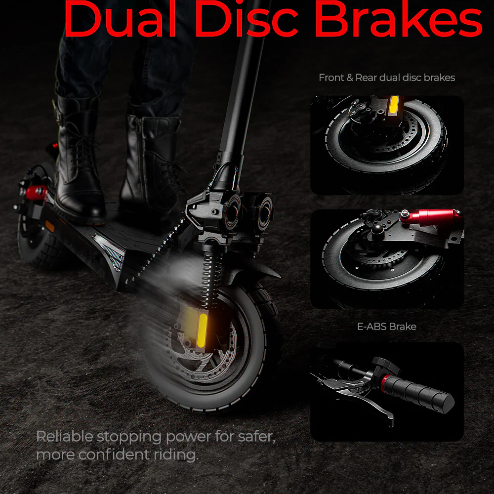 iScooter iX4/iX5 Off Road Electric Scooter with APP Control - Image 7