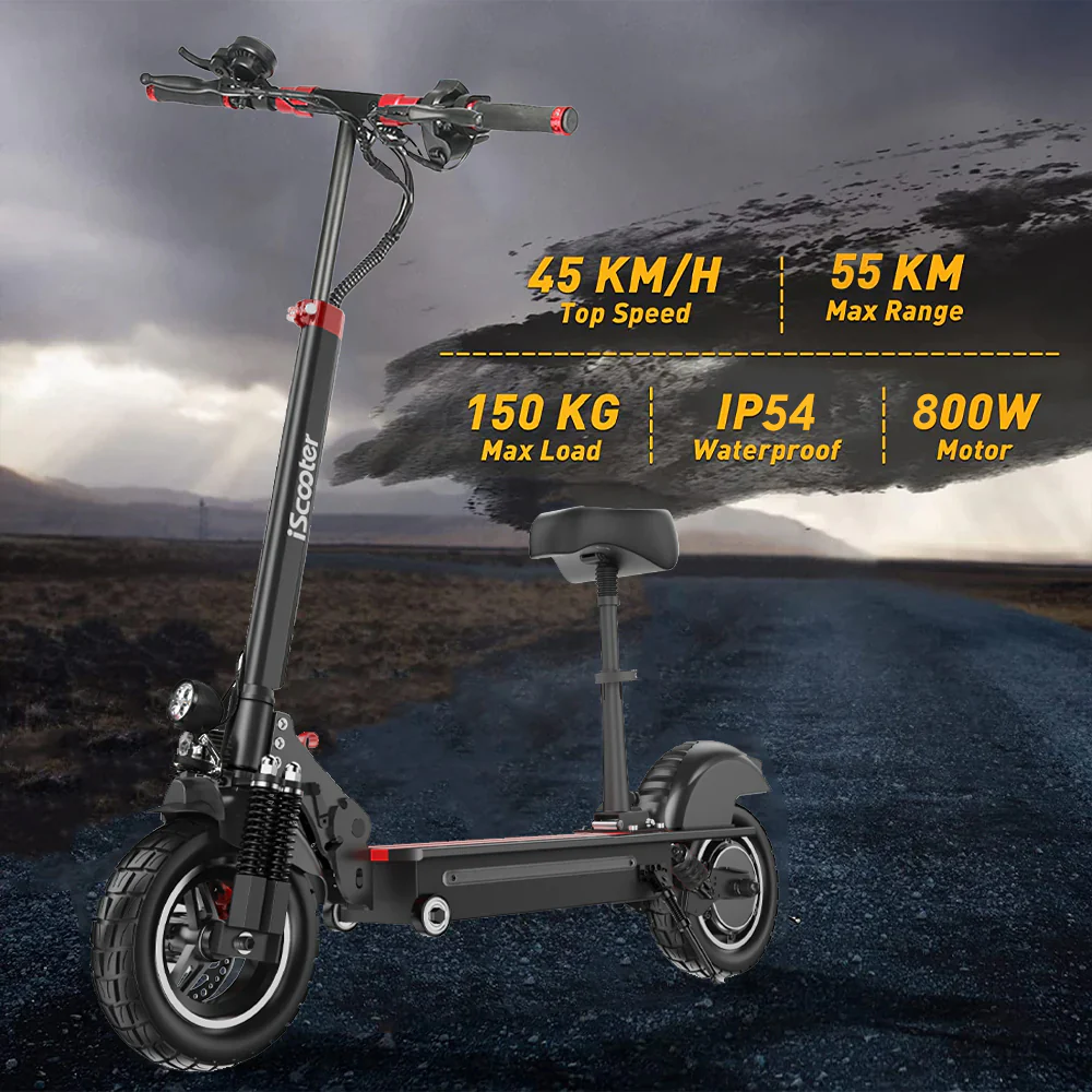 iScooter iX4/iX5 Off Road Electric Scooter with APP Control - Image 18