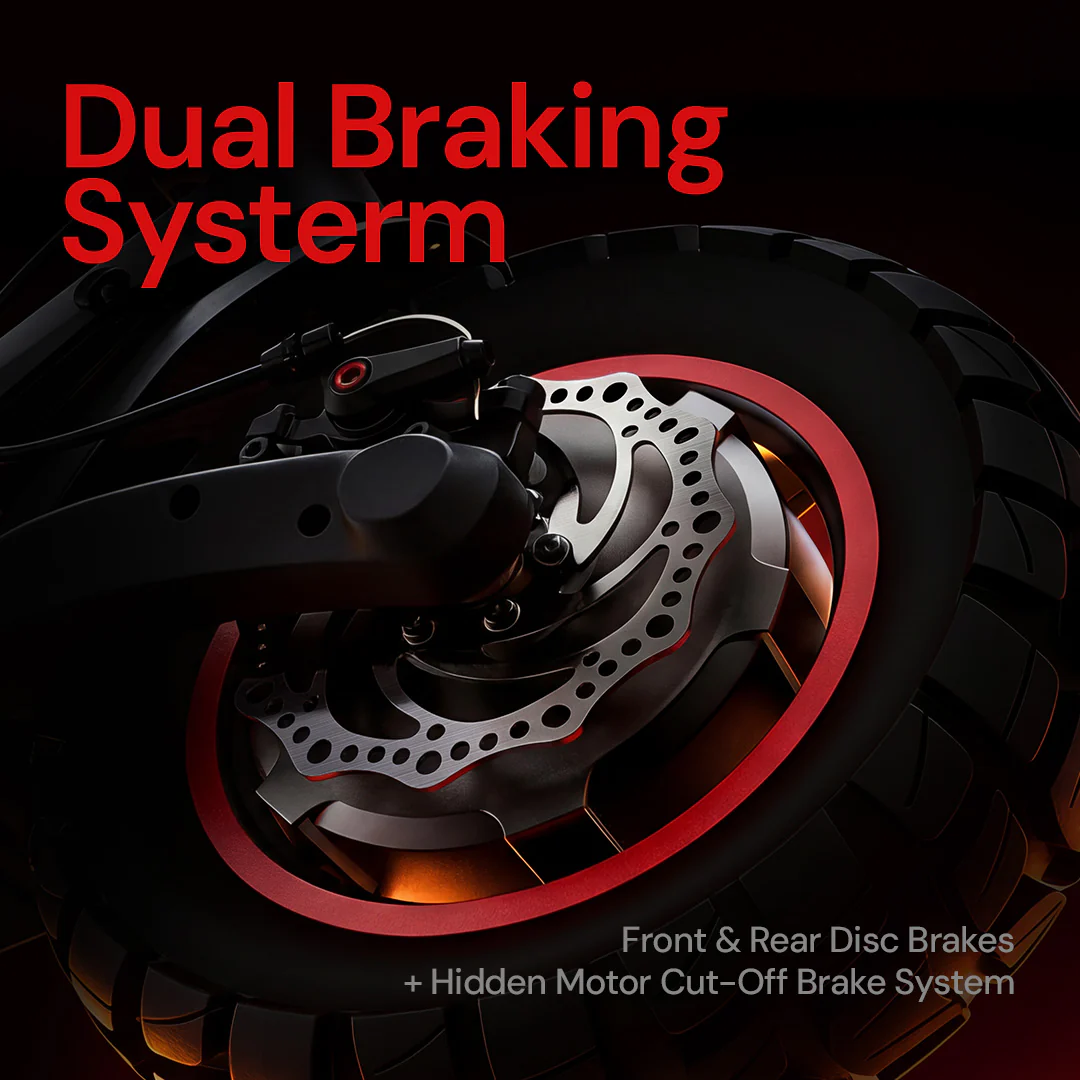 iScooter iX7Pro 2000W Off Road Electric Scooter - Image 7