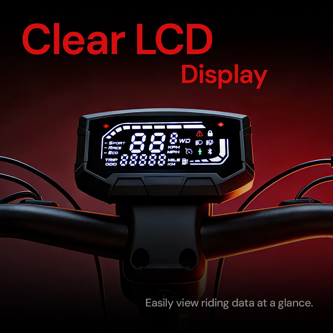 iScooter iX7Pro 2000W Off Road Electric Scooter - Image 9