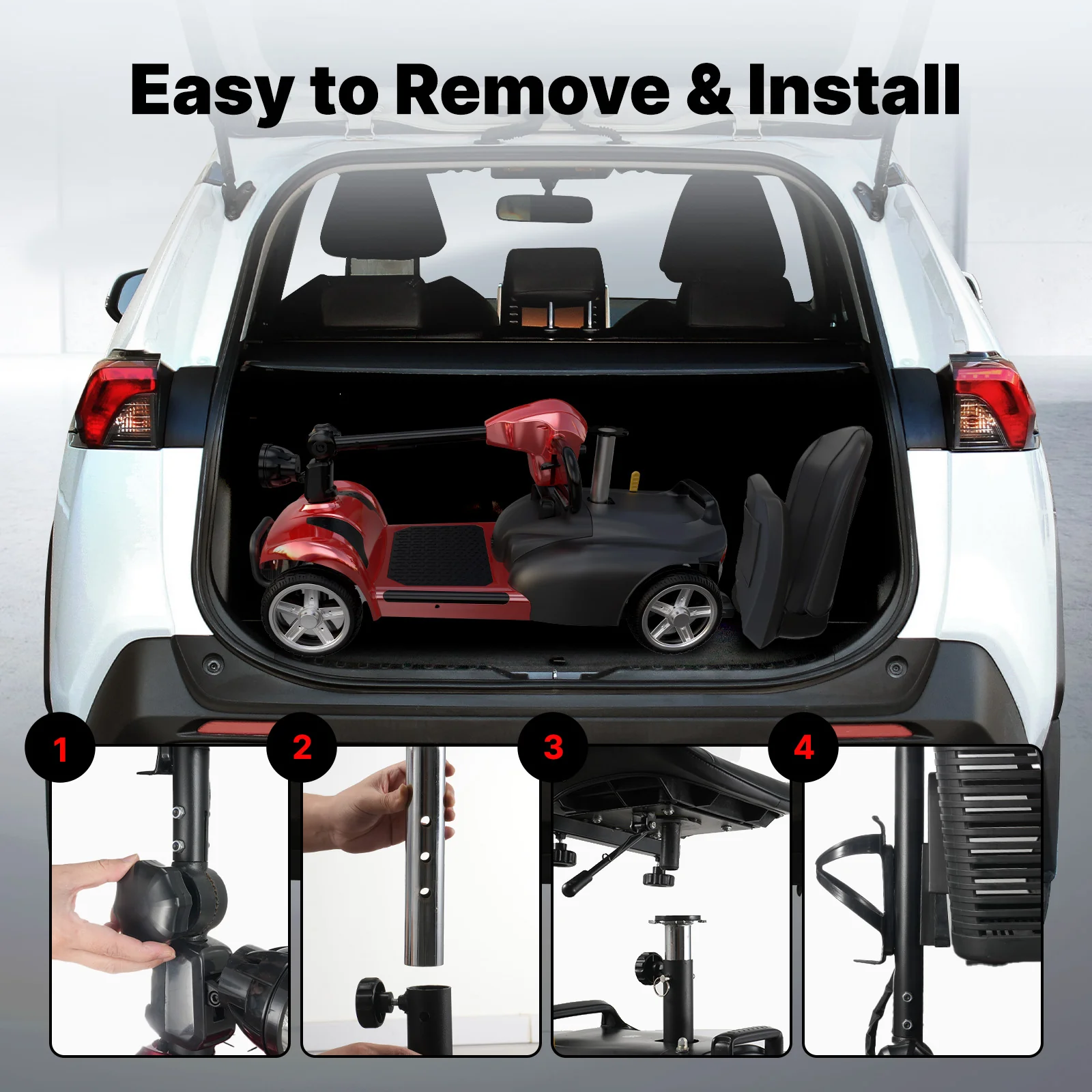 iScooter X02/X02Pro Mobility Scooter - Image 6