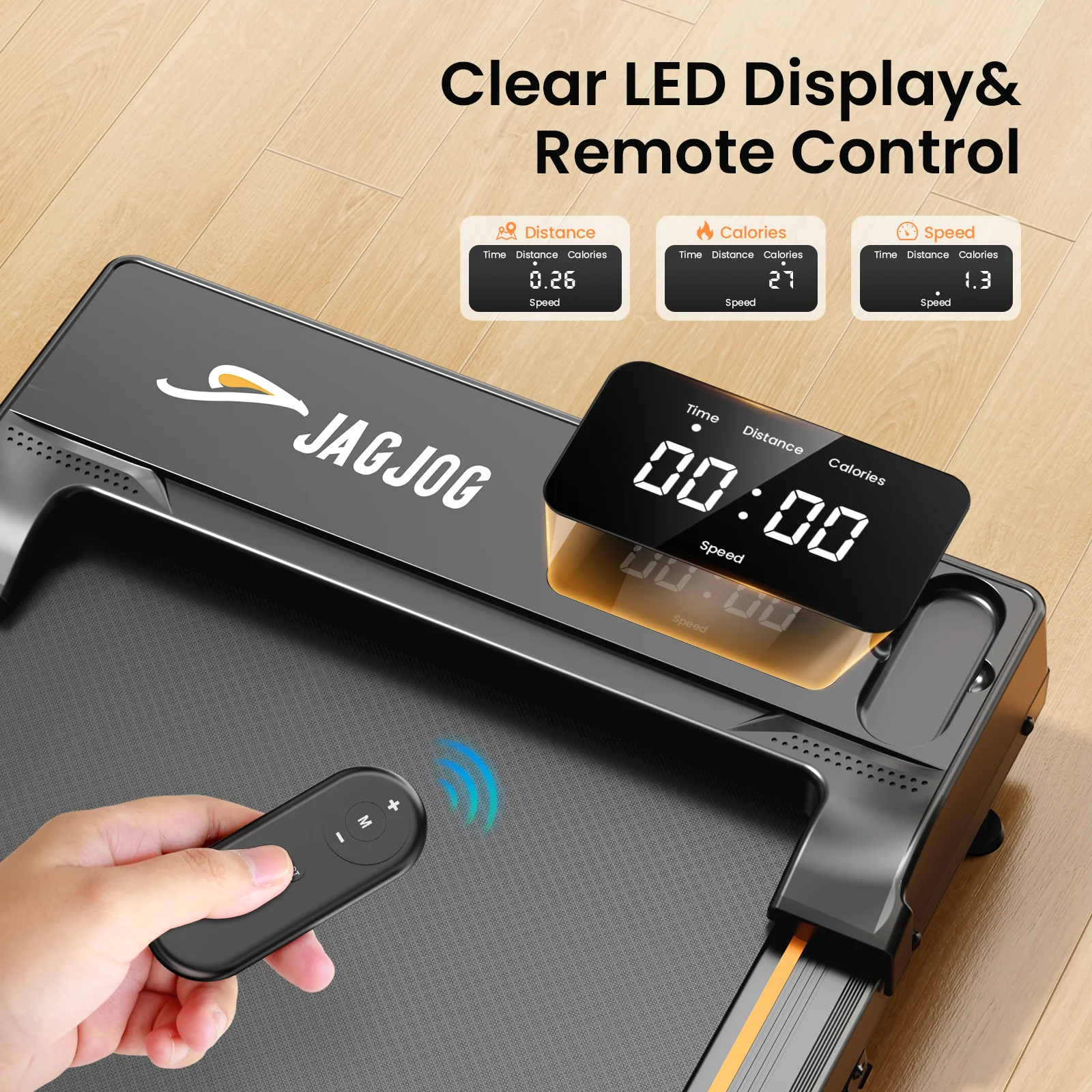 JT31 / JT51 Walking Pad Treadmill with Incline - Image 7