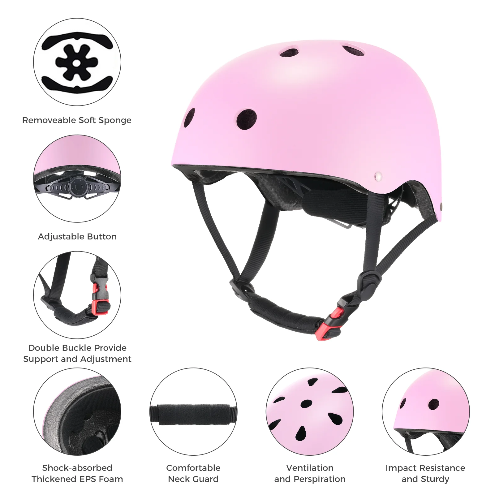 Kids Stylish Classic Helmet for E-Scooter & Hoverboard - Image 9