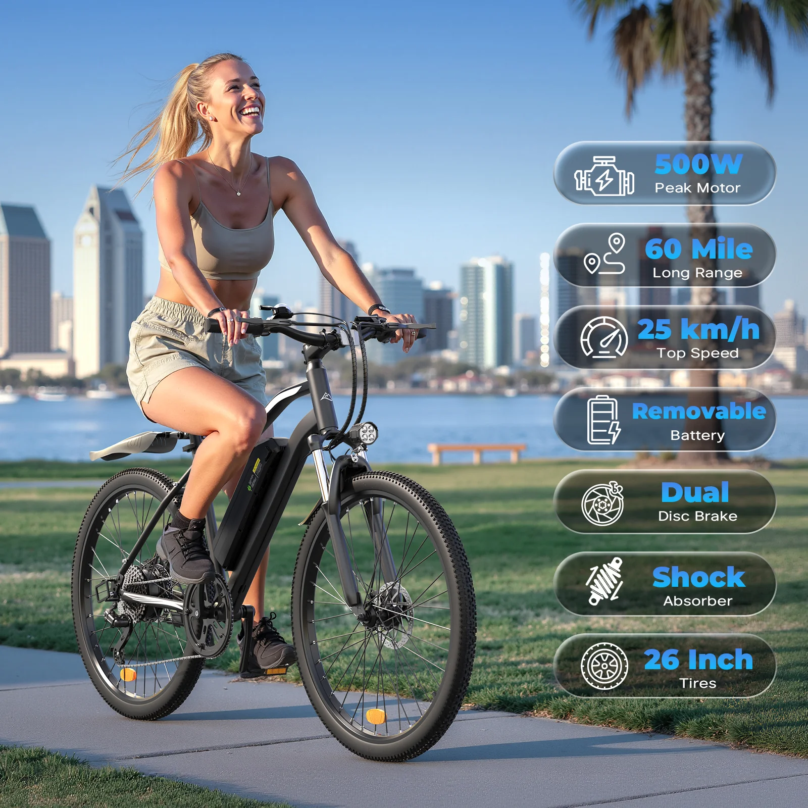 EB3 / M50 Electric Mountain Bike - Image 4