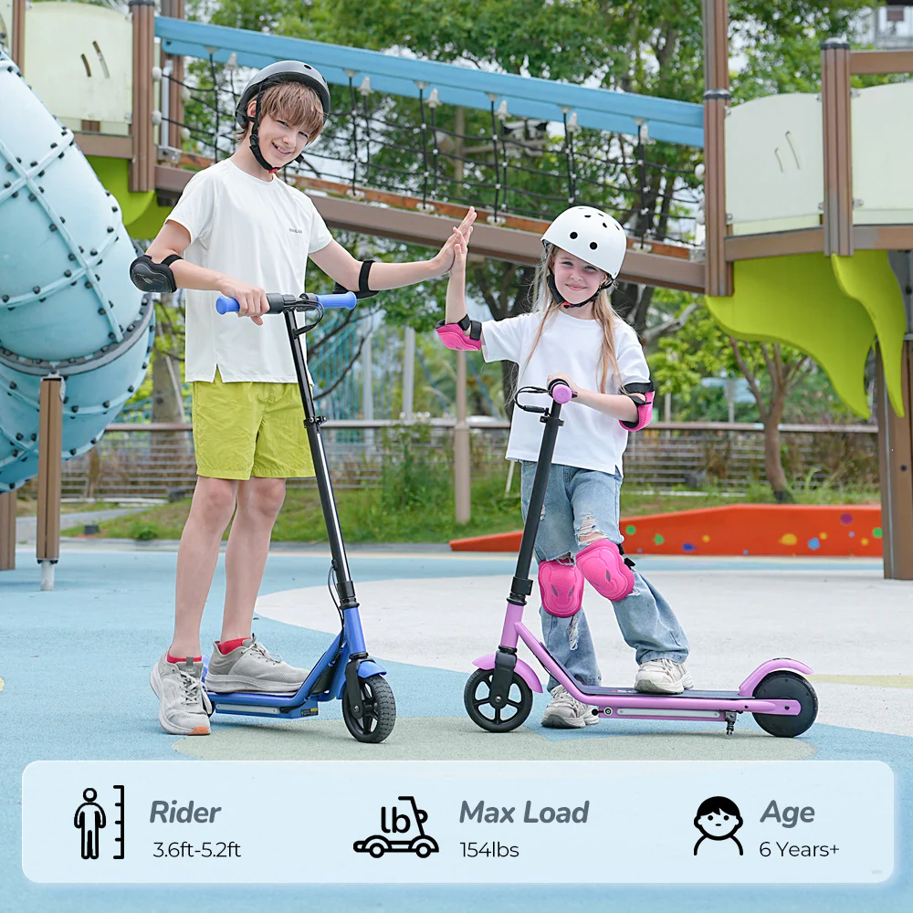 iScooter iK3Pro/iK1S Electric Scooter for Kids with Colorful Lights - Image 10