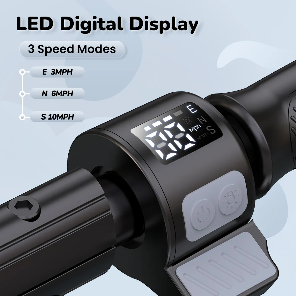 iScooter iK3Pro/iK1S Electric Scooter for Kids with Colorful Lights - Image 8