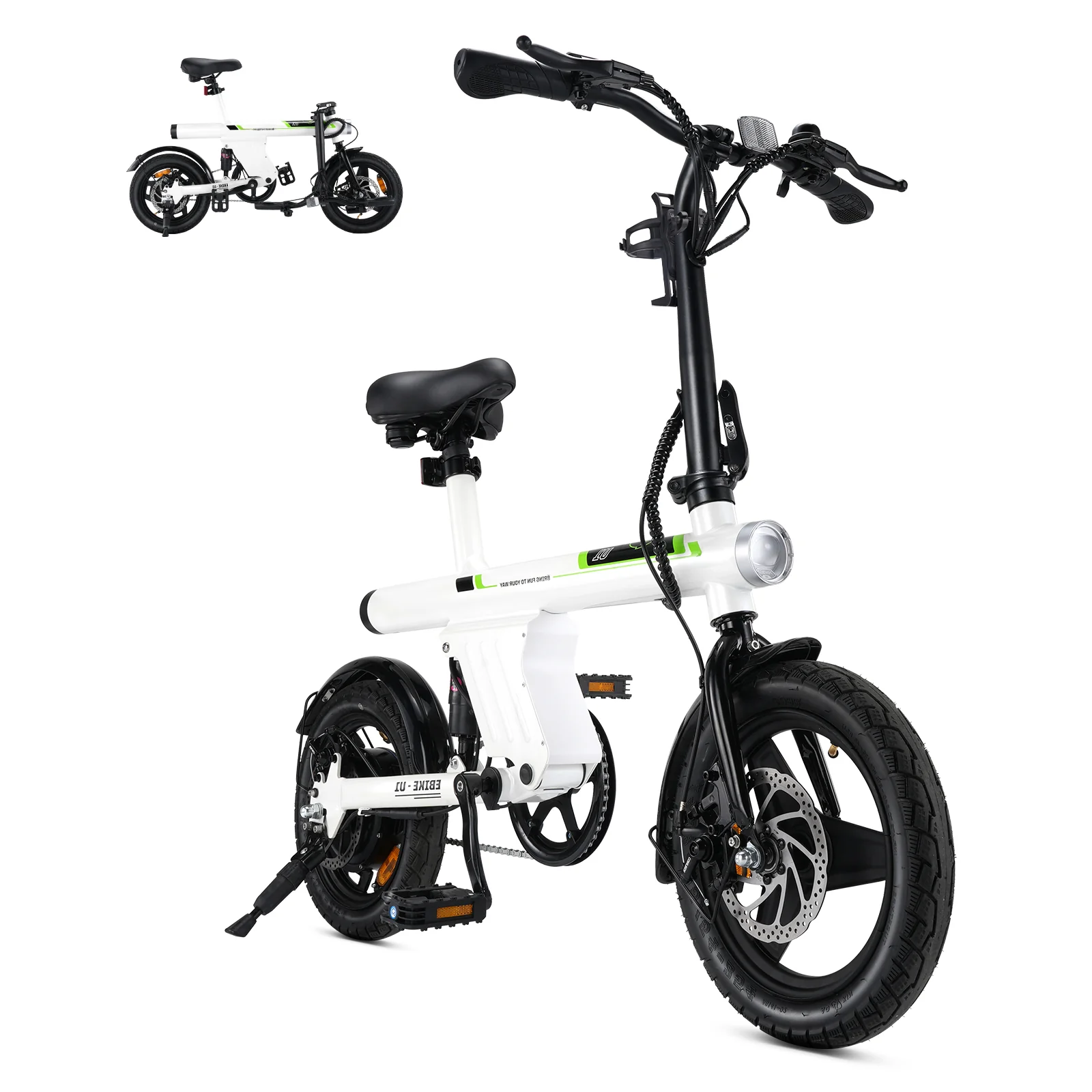 U1 Foldable Electric Bike 500W - Image 20
