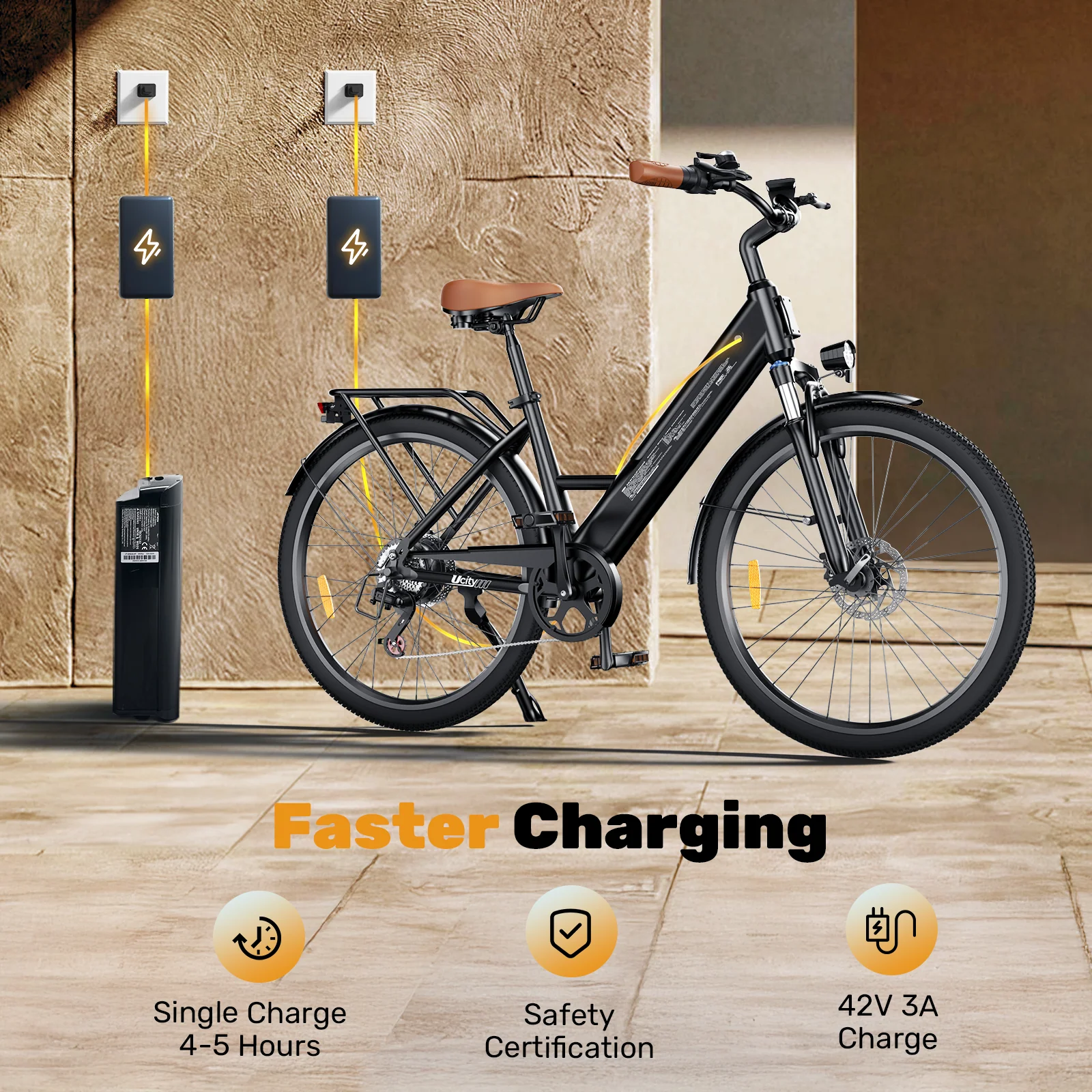 Ucity / U2 Urban Commuter Electric Bike - Image 5