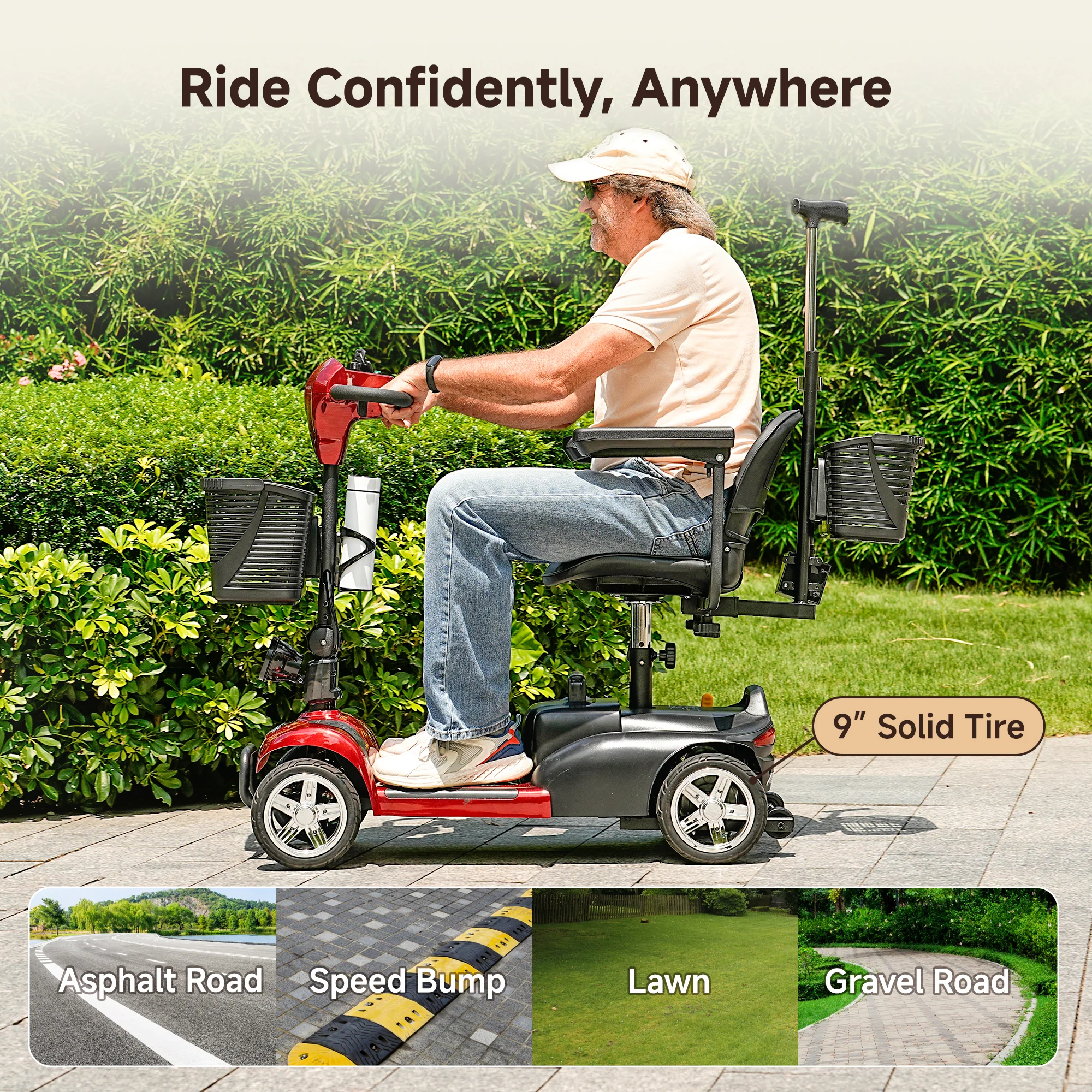 iScooter X02Pro Mobility Scooter - Image 7