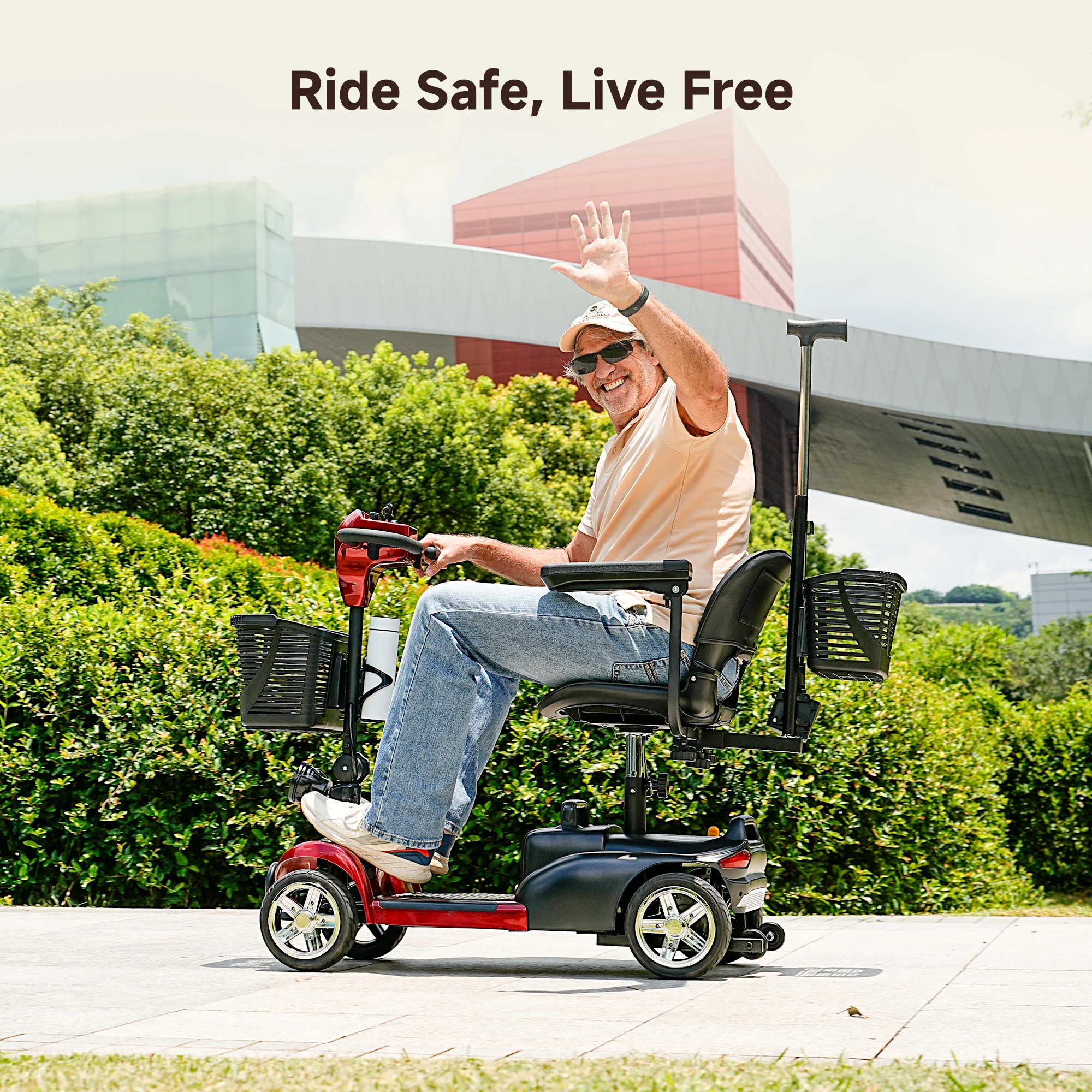 iScooter X02Pro Mobility Scooter - Image 9